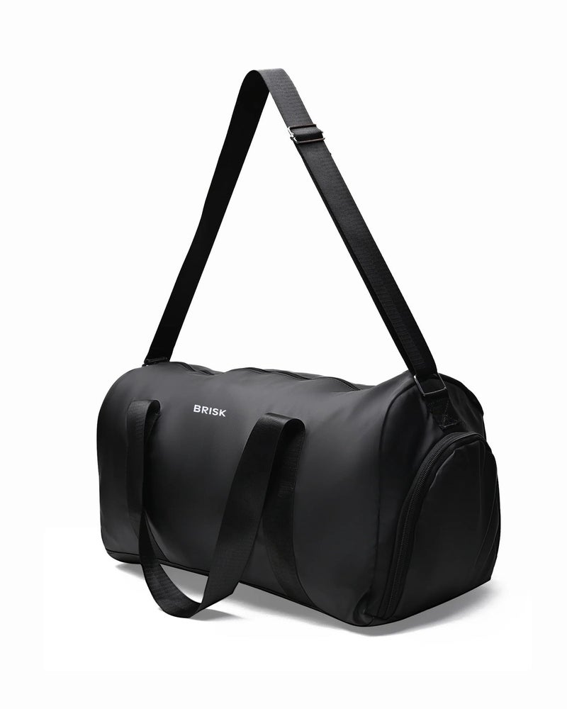 بريسك شنطة جيم كبيرة ضد الماء للرجال والنساء – مزودة بجيب للأحذية، مثالية للرياضة والسفر - Image 2